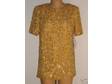 GOLD BEADED EVENING TOP-NWT- by JOSEPH LE BON - SIZE 12